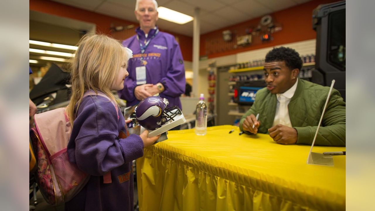 Teen Battling Cancer Inspires Vikings Stefon Diggs, Adam Thielen