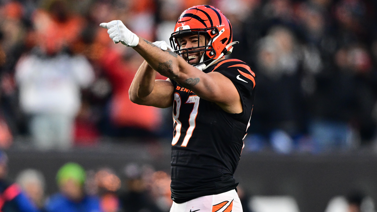 Cincinnati Bengals - Things you love to see: C.J. Uzomah back out there. 