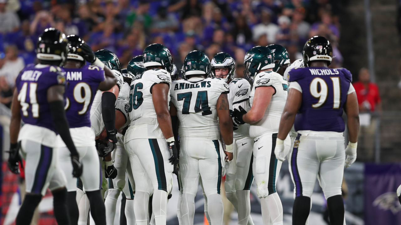 Baltimore Ravens wide receiver Marcus Smith (11) stands before a preseason  NFL football game with the Philadelphia Eagles Thursday, Aug. 11, 2011, in  Philadelphia. (AP Photo/Alex Brandon Stock Photo - Alamy