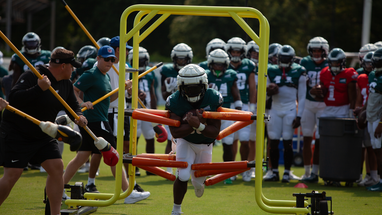 Philadelphia Eagles' Deon Cain in action during practice at NFL football  team's training camp, Saturday, July 30, 2022, in Philadelphia. (AP  Photo/Chris Szagola Stock Photo - Alamy