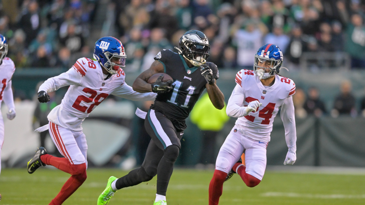 Eagles beat Giants 22-16