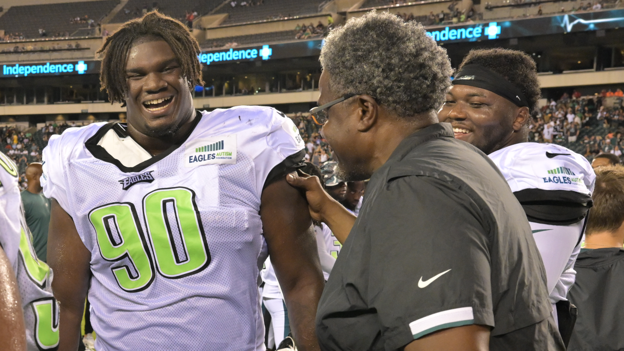 108th Wing Airmen attend Philadelphia Eagles Training Camp