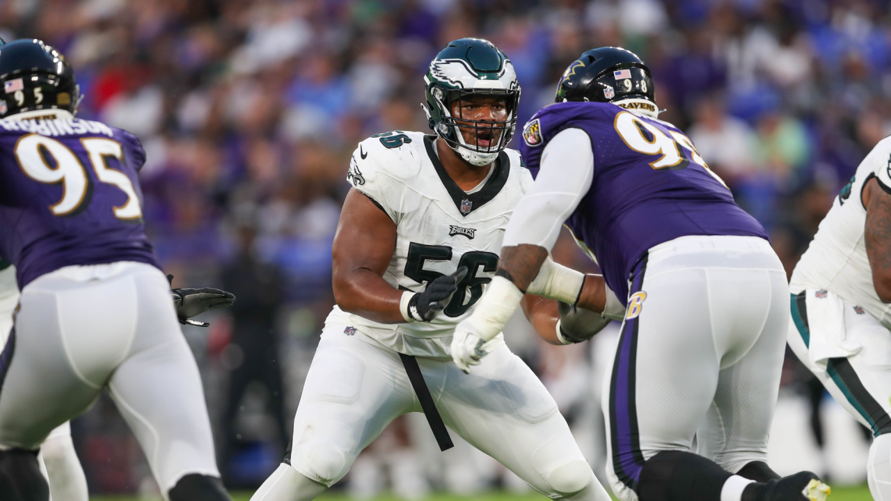 Philadelphia Eagles long snapper Rick Lovato stands on the field before an  NFL preseason football game against the Cleveland Browns in Cleveland,  Sunday, Aug. 21, 2022. (AP Photo/Ron Schwane Stock Photo - Alamy