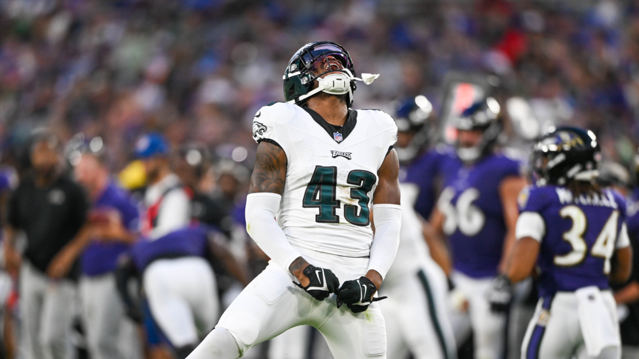 Philadelphia Eagles long snapper Rick Lovato stands on the field before an  NFL preseason football game against the Cleveland Browns in Cleveland,  Sunday, Aug. 21, 2022. (AP Photo/Ron Schwane Stock Photo - Alamy