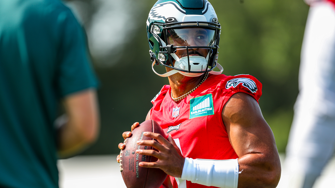 Top of his game': Eagles see improvement in QB Jalen Hurts as training camp  concludes