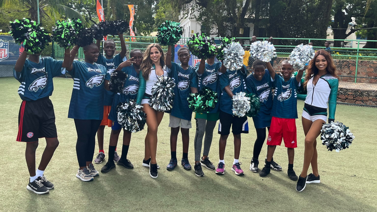 EAGLES CHEERLEADERS CALENDAR & New Pro Shop Opens in Cherry Hill - Philly  Chit Chat