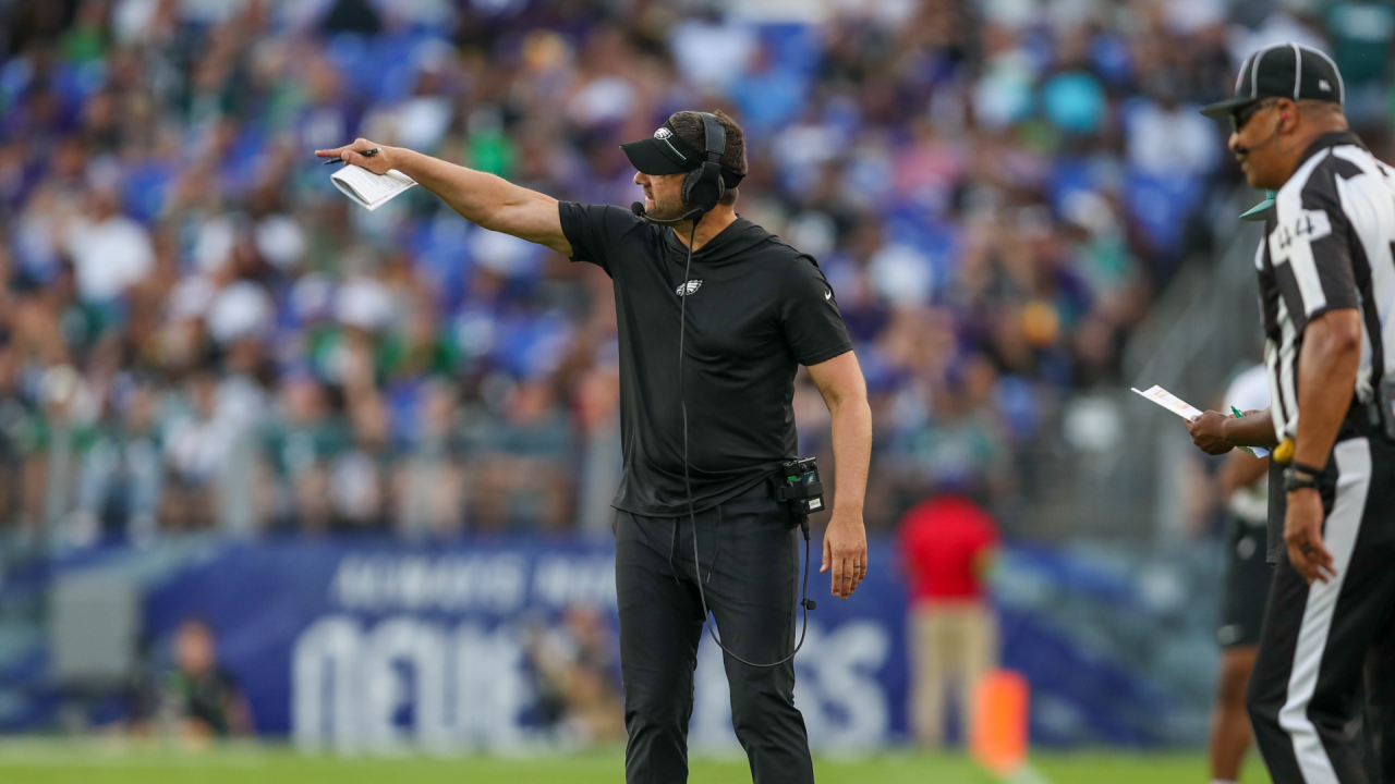 Philadelphia Eagles long snapper Rick Lovato stands on the field before an  NFL preseason football game against the Cleveland Browns in Cleveland,  Sunday, Aug. 21, 2022. (AP Photo/Ron Schwane Stock Photo - Alamy