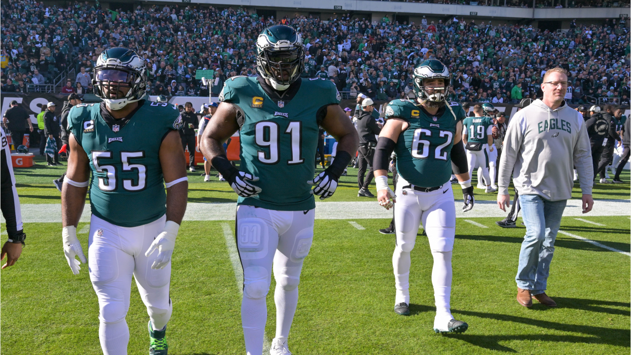 Eagles veterans Brandon Graham, Fletcher Cox, Jason Kelce, and Lane Johnson  continue to thrive