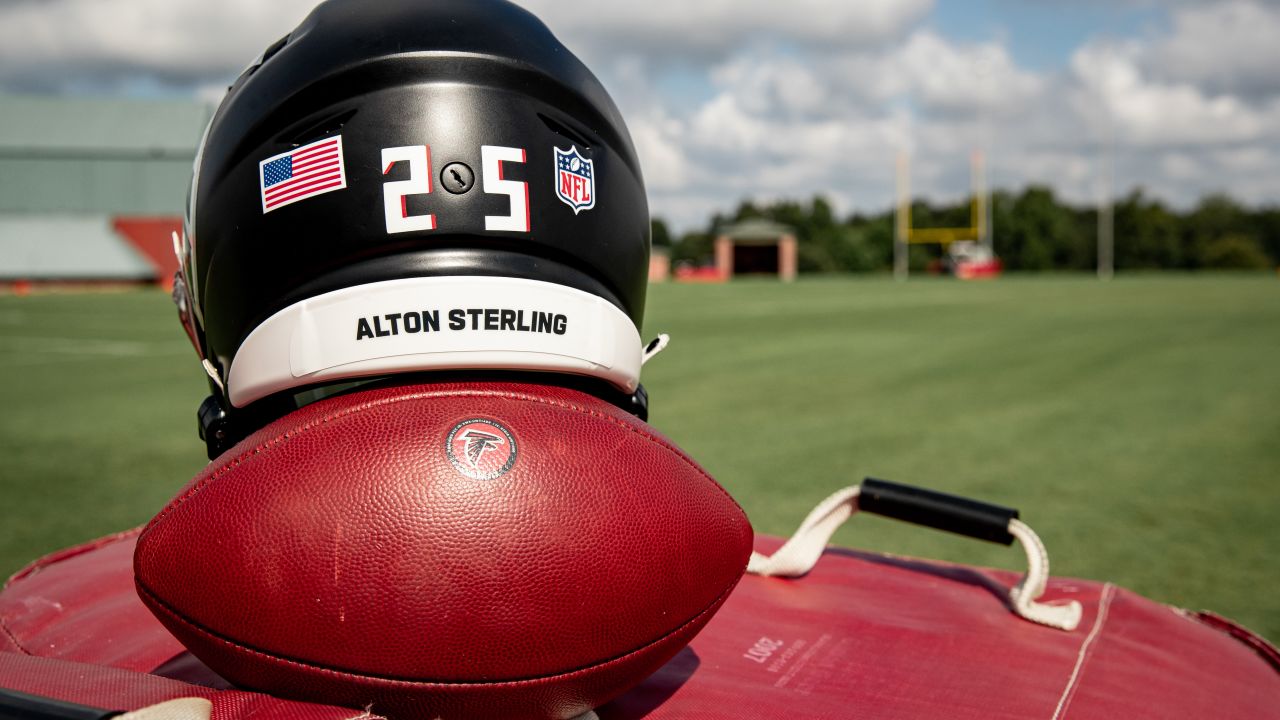 Falcons helmet decals honor victims of systemic racism