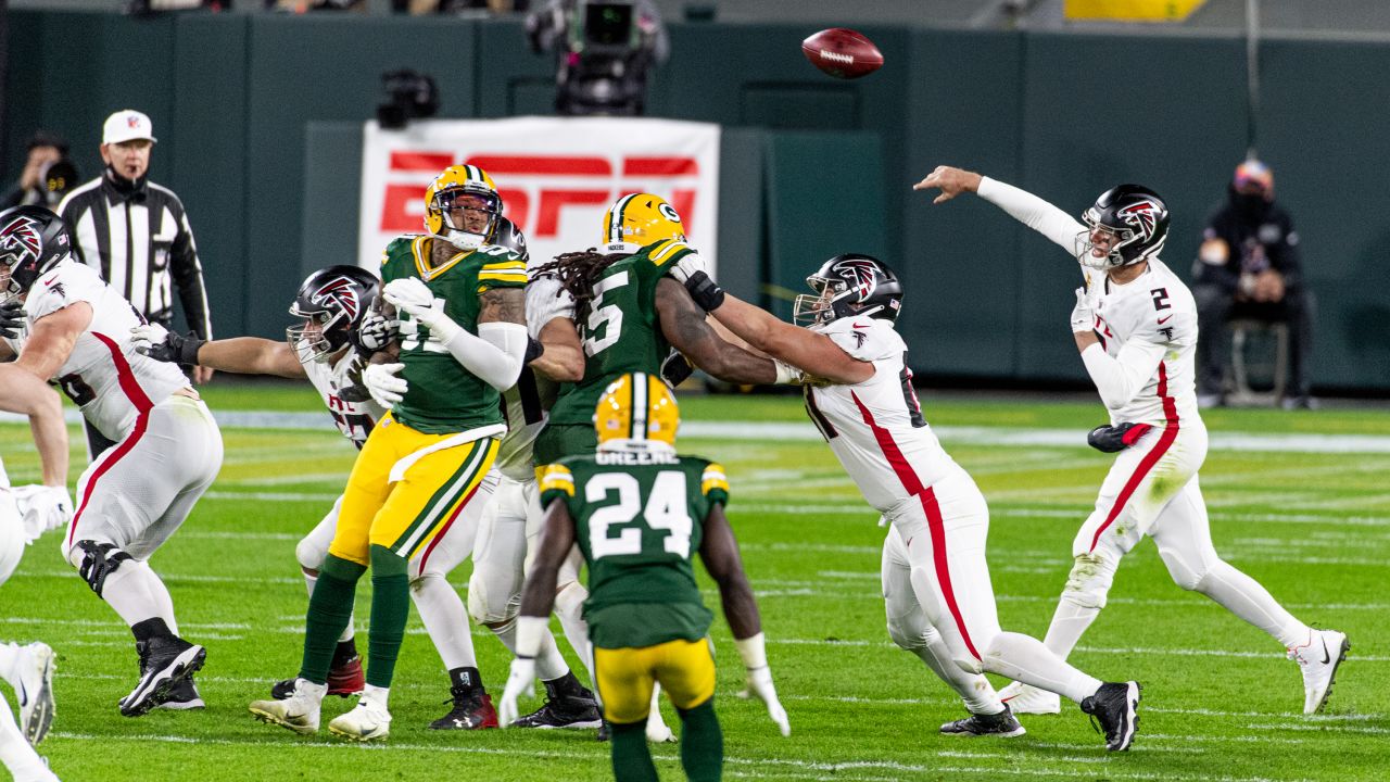 Rodgers, Tonyan lead Packers to 30-16 victory over Falcons Green Bay Packers  Atlanta Falcons Three Matt Ryan Aaron Rodgers