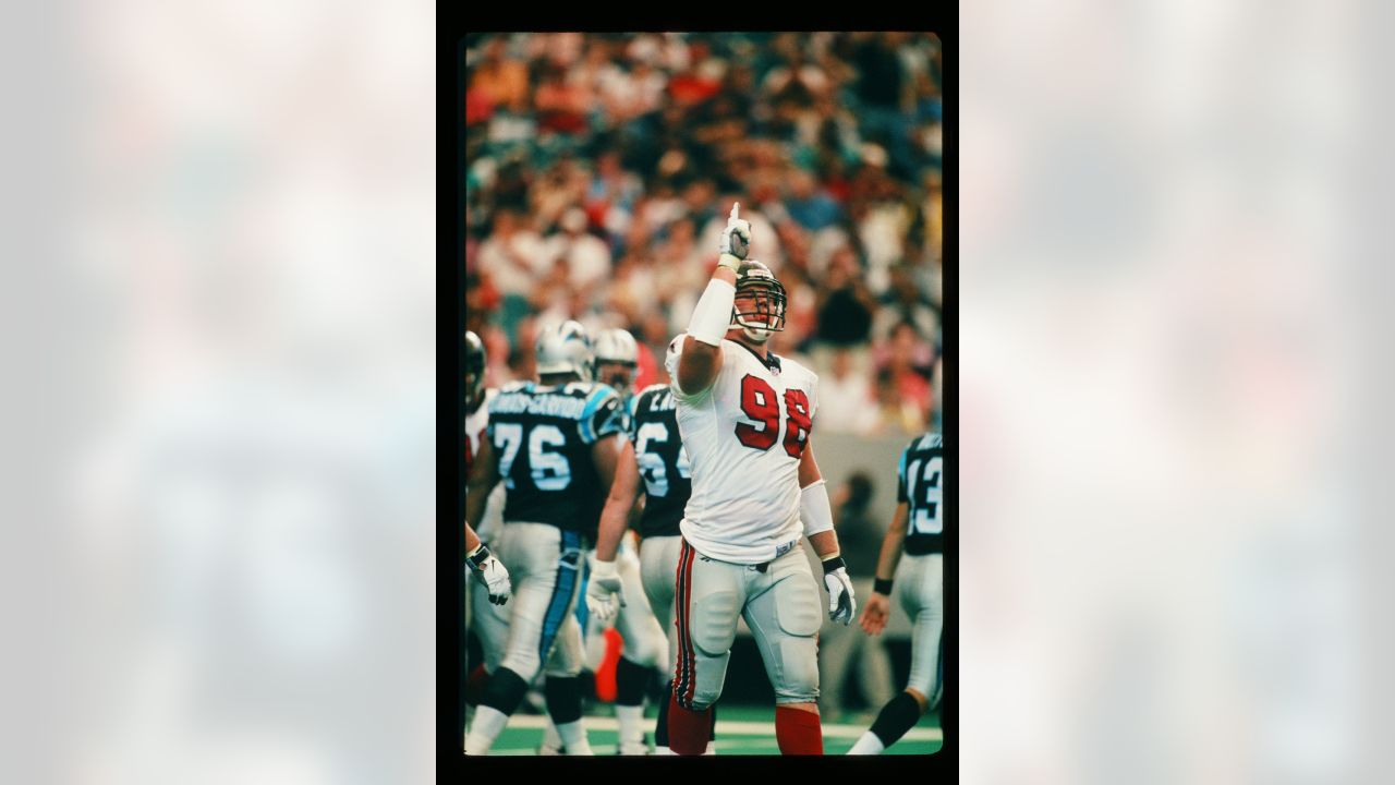 Carolina Panthers tight end Dan Arnold walks off the field after the second  half of an NFL football game against the New York Jets Sunday, Sept. 12,  2021, in Charlotte, N.C. (AP