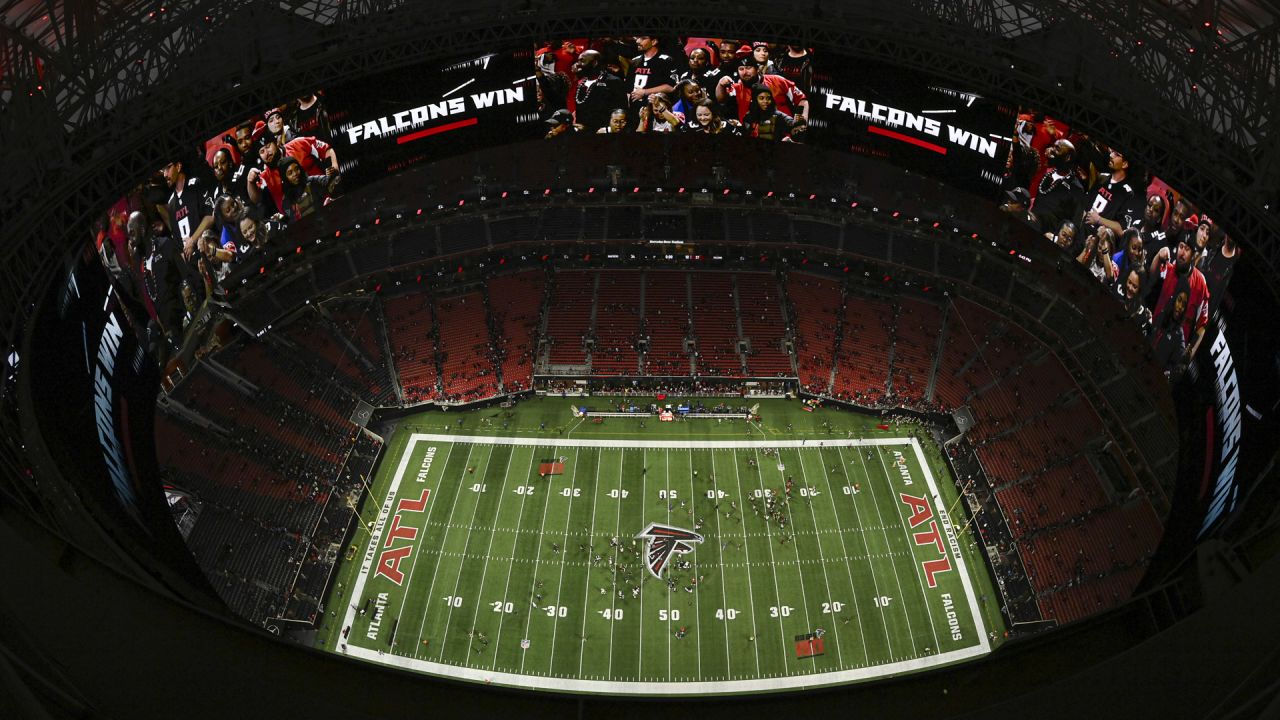 Bird's Eye View  Falcons vs Panthers