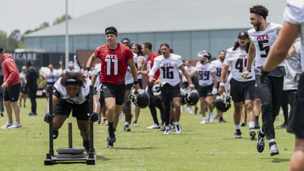 Falcons kickoff joint practice for day 12 of 2023 AT&T Training Camp, Atlanta  Falcons