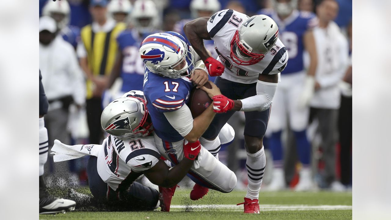 Chicago Bears cornerback Lamar Jackson (23) runs off the field after an NFL  football game against the New York Giants on Sunday, Oct. 2, 2022, in East  Rutherford, N.J. (AP Photo/Adam Hunger