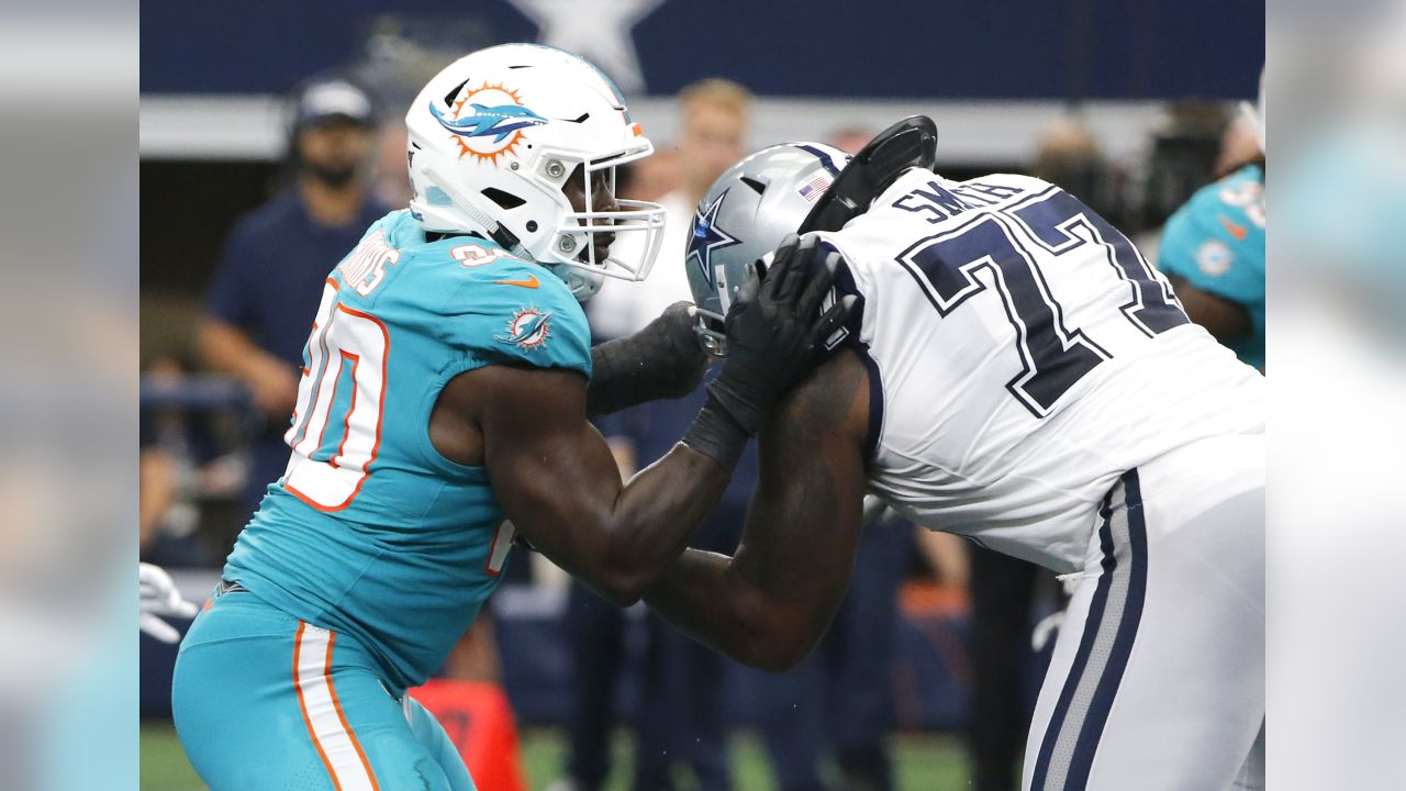 Report: Falcons trade 7th-round pick to Miami Dolphins for DE Charles  Harris - The Falcoholic