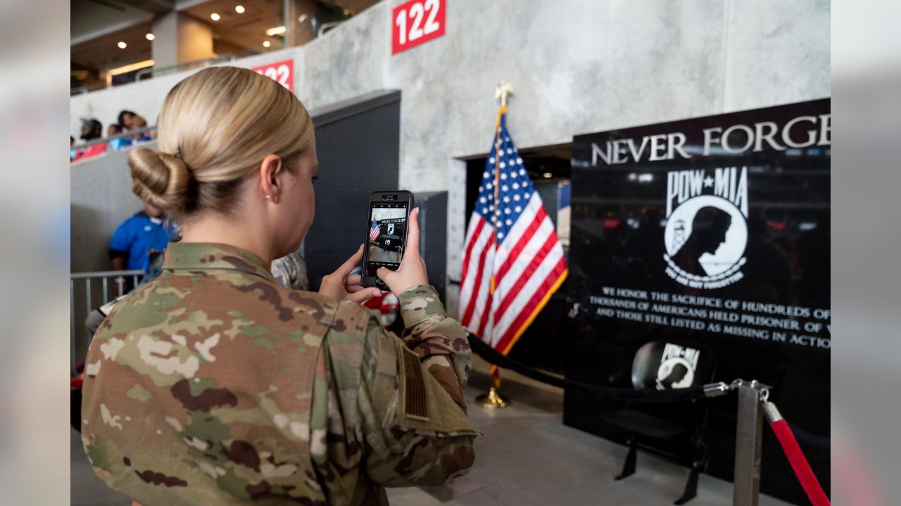 AT&T Atlanta Falcons Training Camp & Military Appreciation Day at  Mercedes-Benz Stadium on August 4