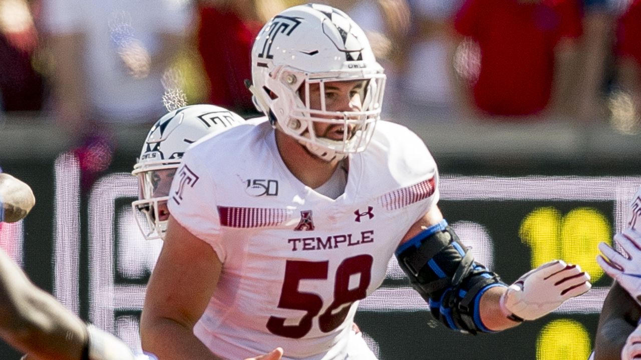 Matt Hennessy: Falcons take Temple center, Don Bosco grad in NFL Draft