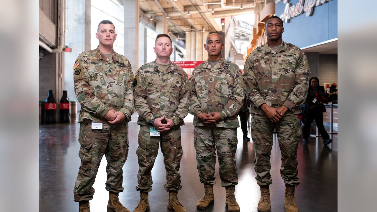 Falcons hosting 2019 Military Appreciation Day at Mercedes-Benz Stadium -  The Falcoholic