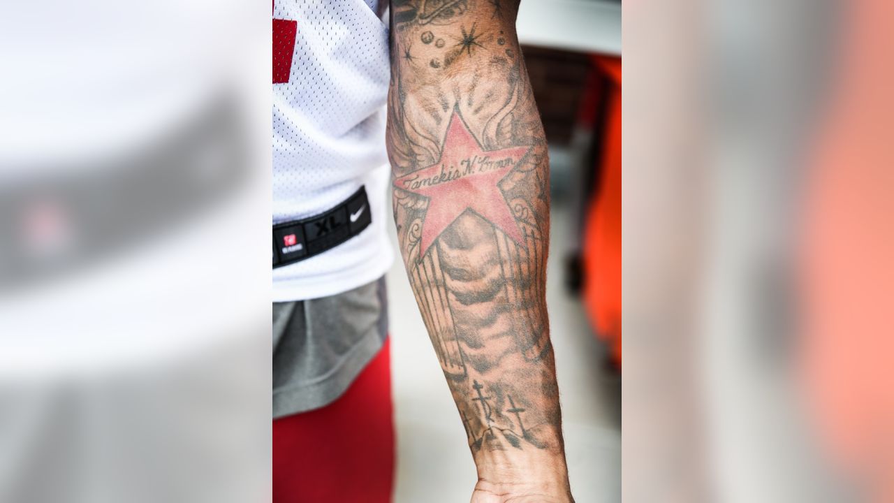 Falcons Show Ink on National Tattoo Story Day