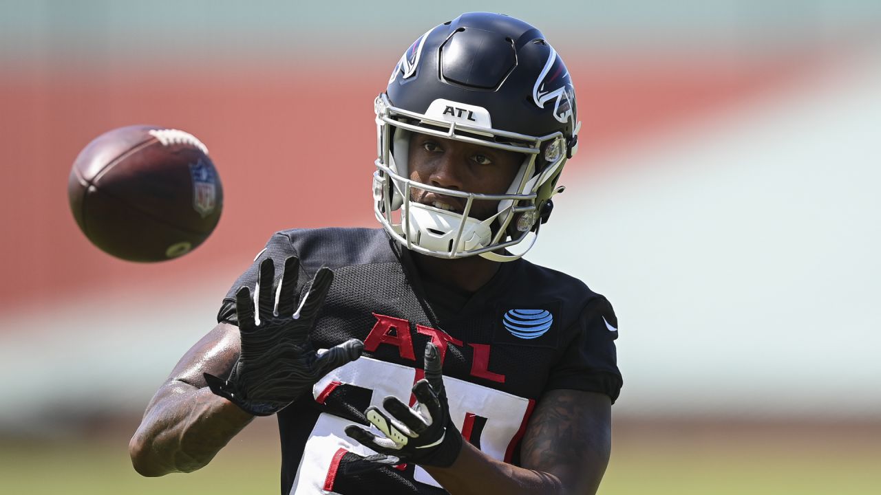 Shanna Lockwood/© 2022 Atlanta Falcons - Atlanta Falcons kicker Younghoe Koo  #7 during practice in Flowery Branch, Georgia, on …