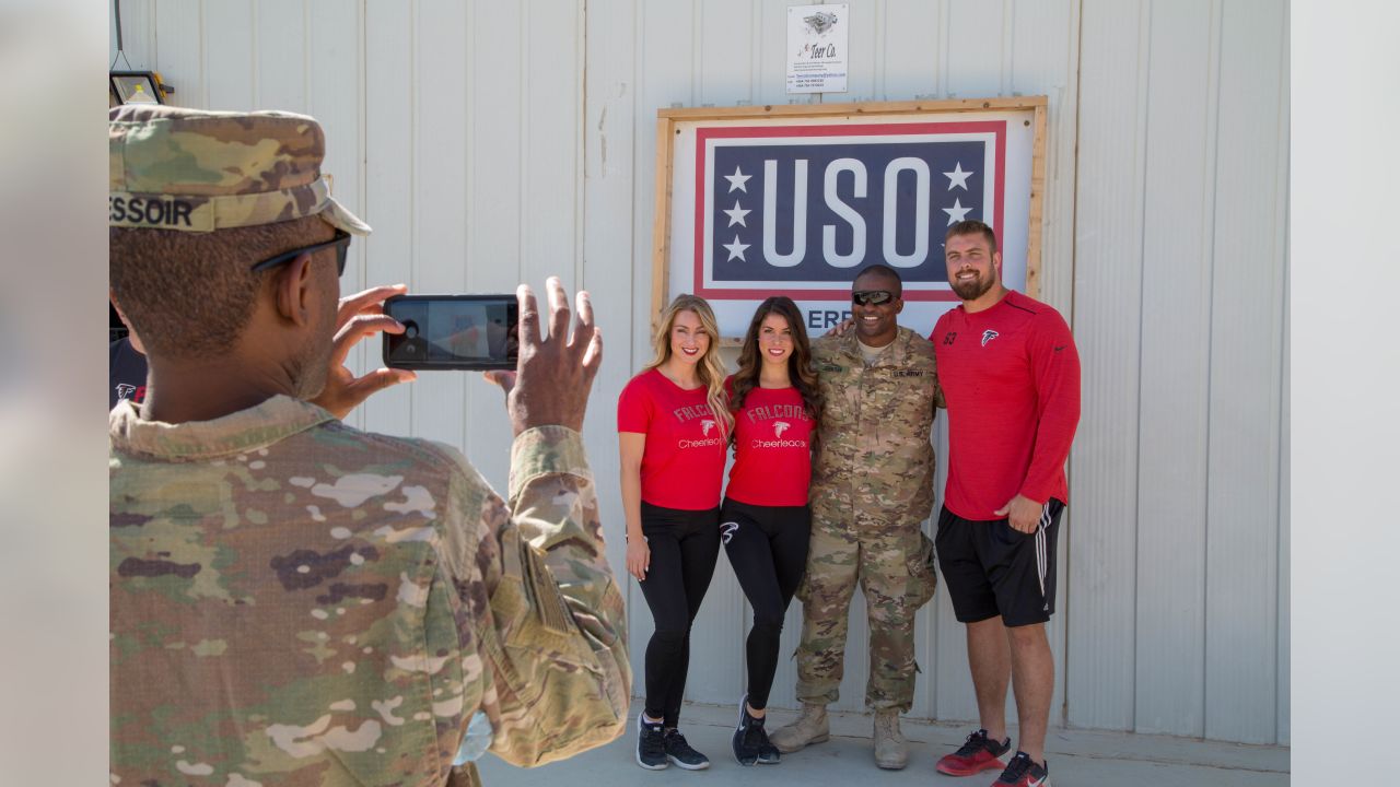 Atlanta Falcons' Ben Garland wins Salute To Service Award