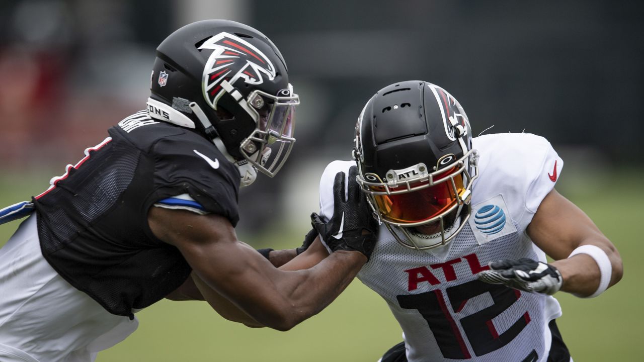 Arthur Blank addresses media at 2023 Atlanta Falcons AT&T Training Camp 