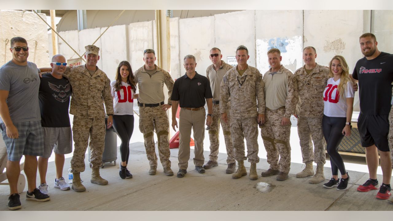 Atlanta Falcons' Ben Garland, Academy grad and Air Guardsman, wins NFL's  Salute to Service Award