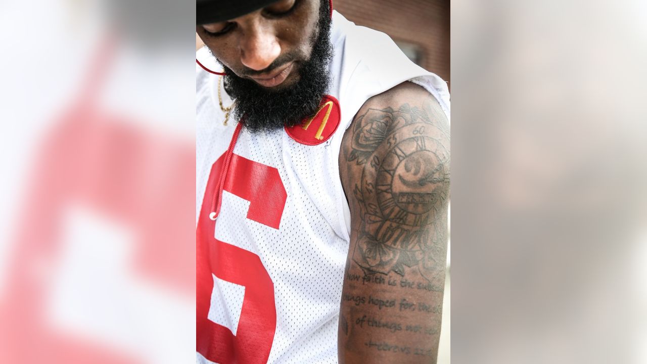 Falcons Show Ink on National Tattoo Story Day