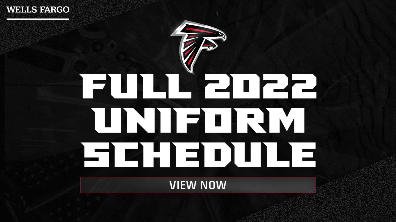 nfl schedule falcons 2022