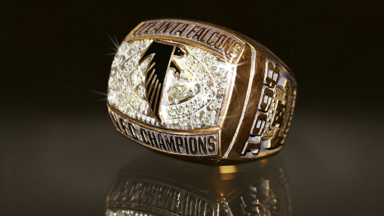 See the Falcons' NFC Championship rings