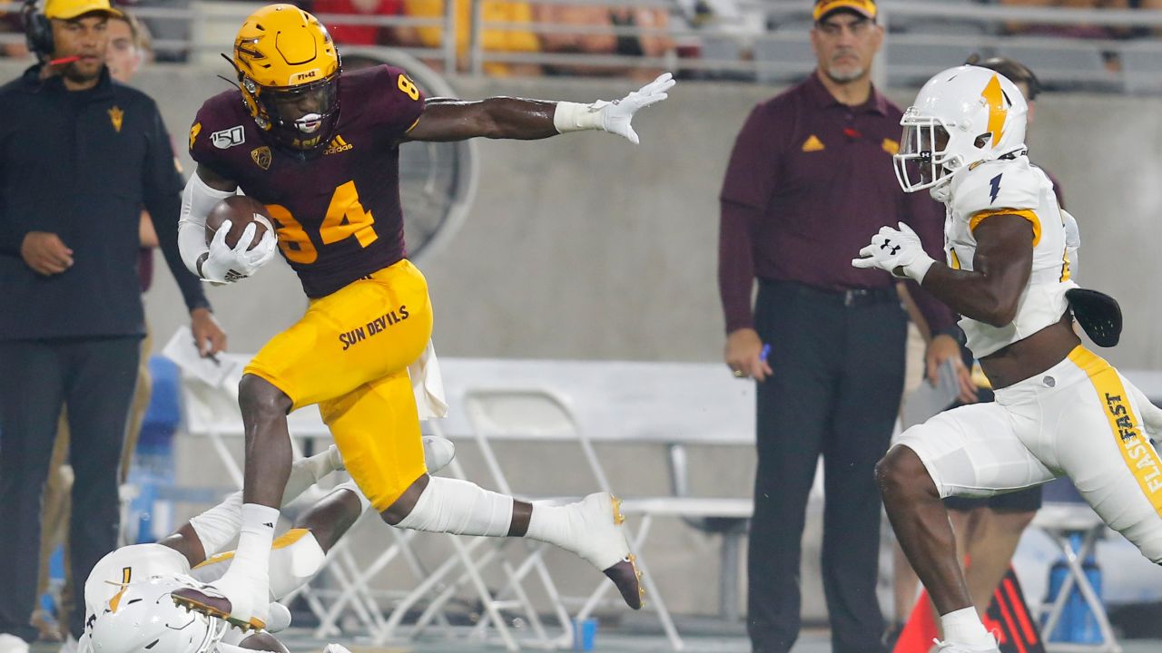 Atlanta Falcons select ASU's Frank Darby in 6th round of 2021 NFL Draft