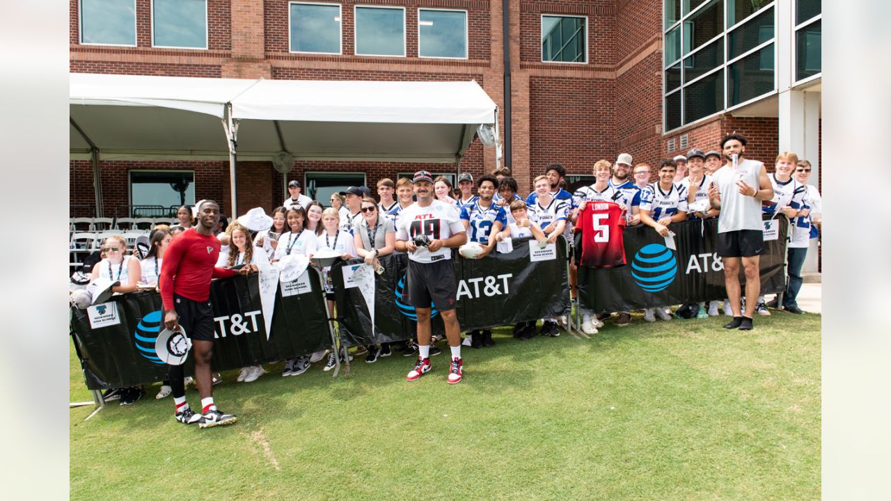 Atlanta Falcons host special groups during AT&T Training Camp