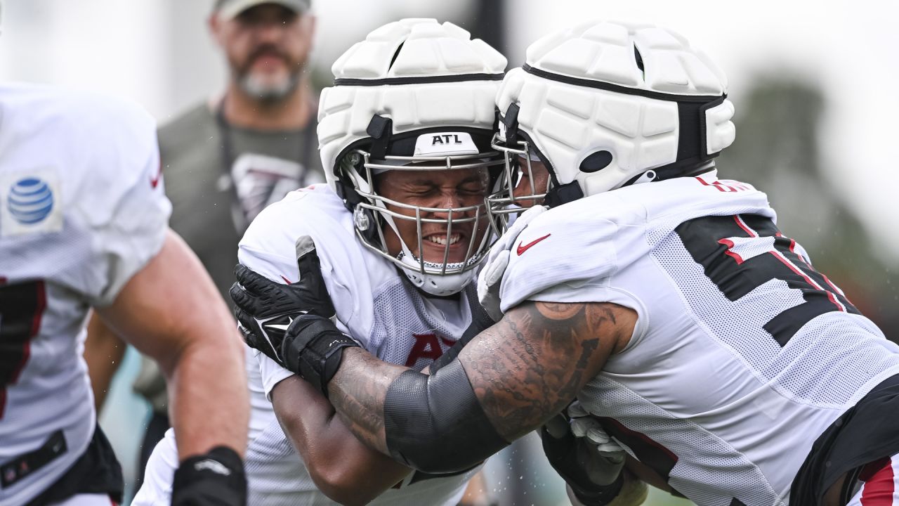 Falcons kickoff joint practice for day 12 of 2023 AT&T Training