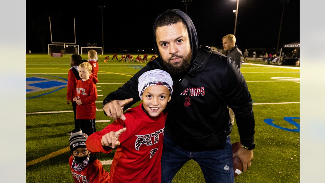 Atlanta Falcons host Salute to Service Youth Camp in Warner Robins - 41NBC  News