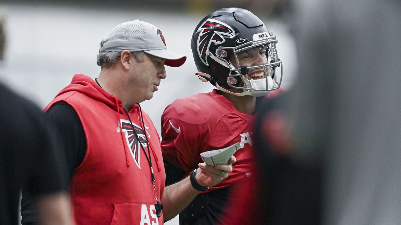 Falcons QB Desmond Ridder Talks Starting Role & Drake London