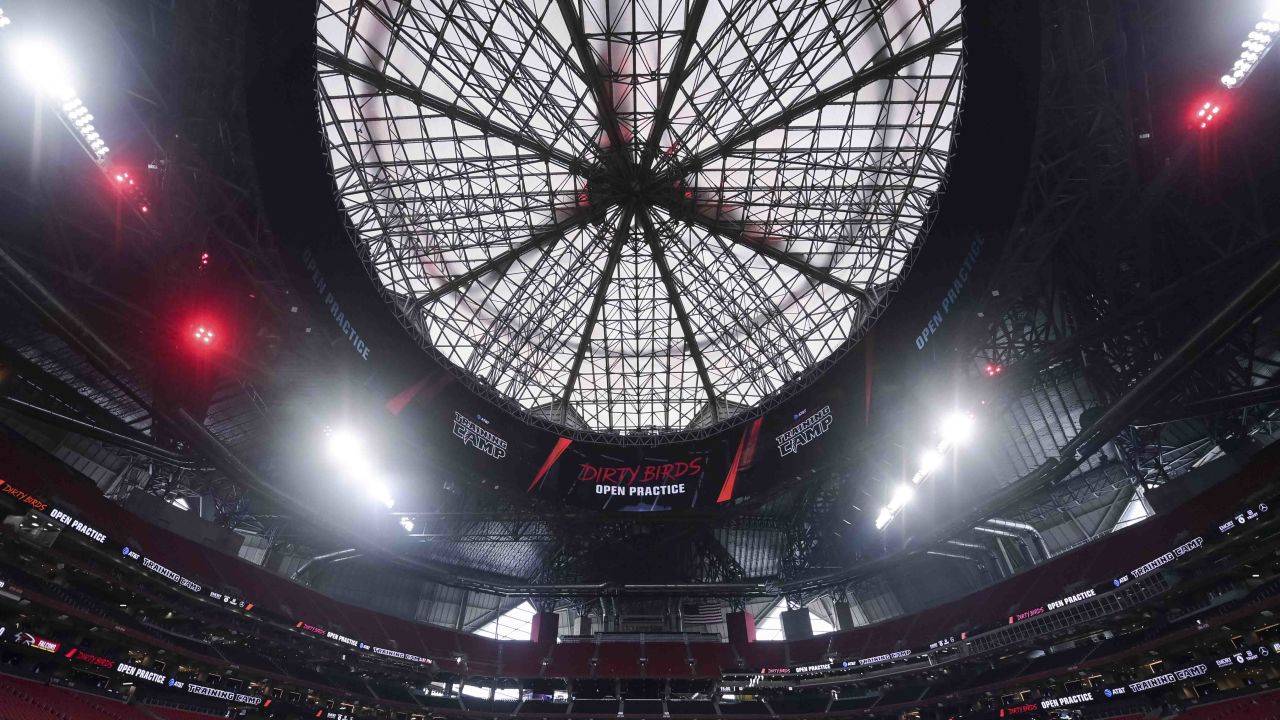 Mercedes-Benz Stadium on X: Almost time for @AtlantaFalcons