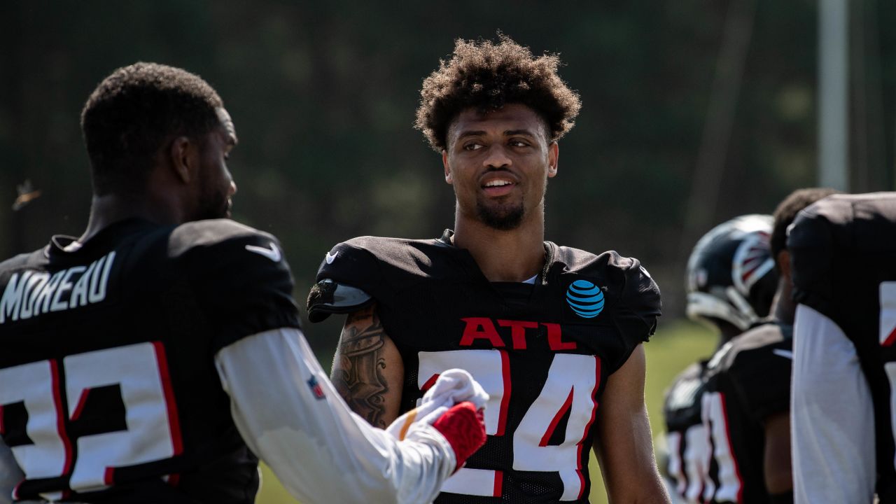 Falcons training camp: A.J. Terrell wants a 'savvy' secondary; Javian  Hawkins makes his case - The Athletic