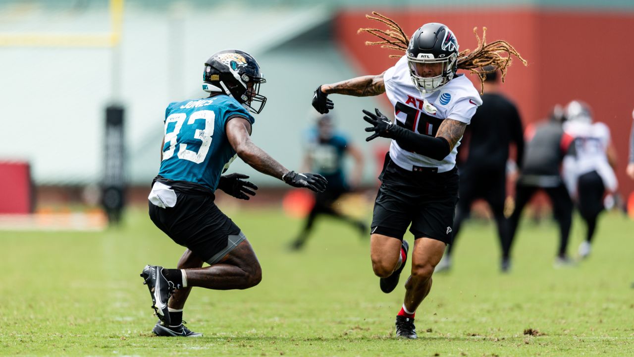 Joint practice report: Arthur Smith reflects on camp, Desmond Ridder,  Marcus Mariota, Dee Alford and more from workout with Jaguars