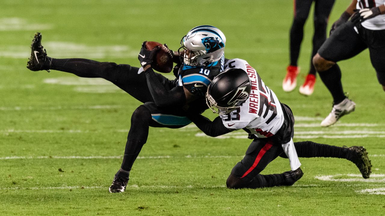 Atlanta Falcons cornerback Blidi Wreh-Wilson (33) in action during