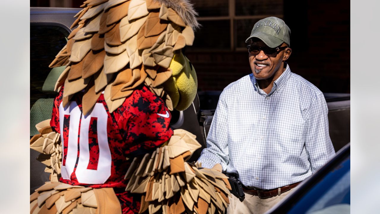 Falcons veterans day store hat