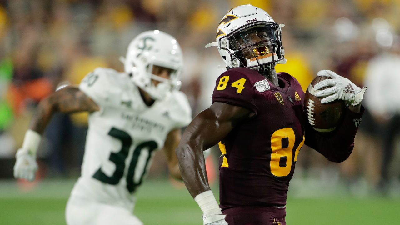 From Jersey City to Arizona State, Frank Darby declares for NFL