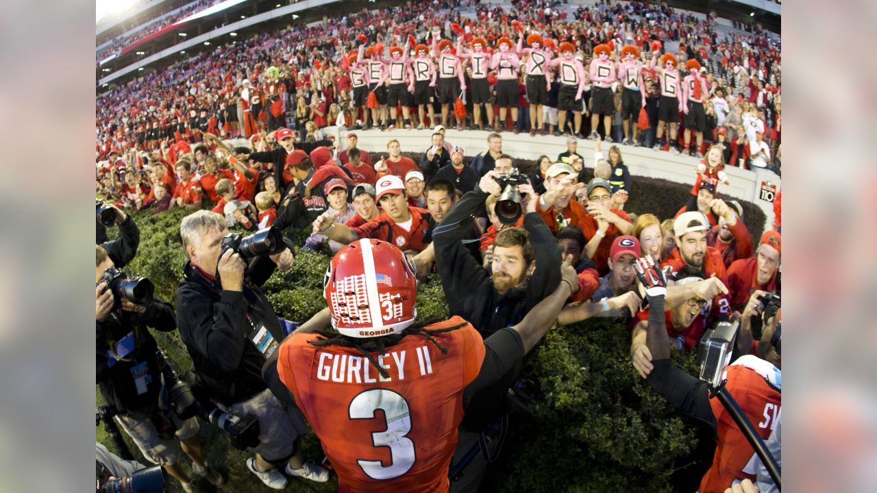 Todd Gurley celebrates UGA history as he joins Atlanta Falcons