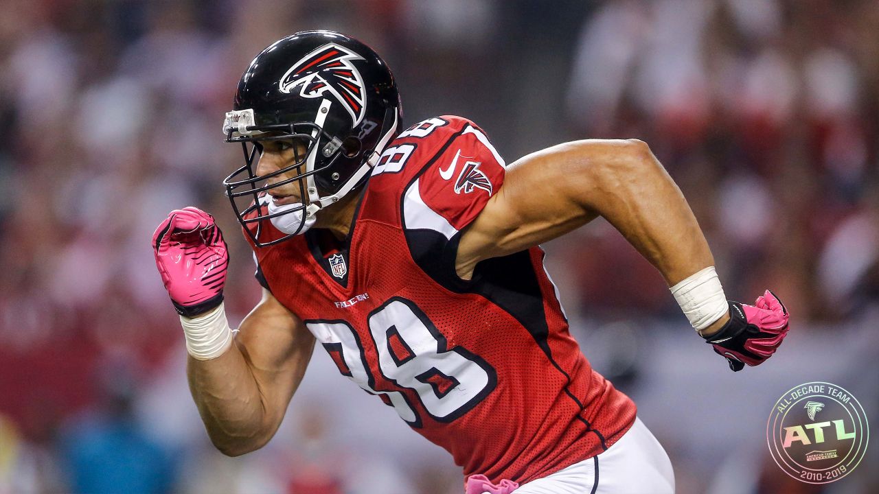 Tony Gonzalez  Atlanta Falcons All-Decade Team