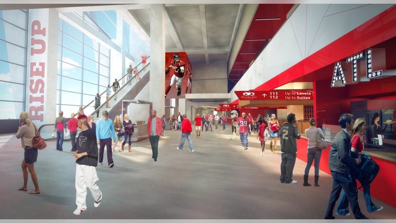 New Renderings of Mercedes-Benz Stadium Released