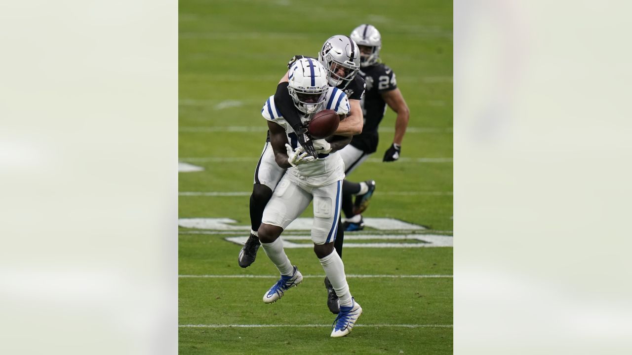 Oakland Raiders free safety Erik Harris (25) on the sideline prior to an  NFL game against the N …