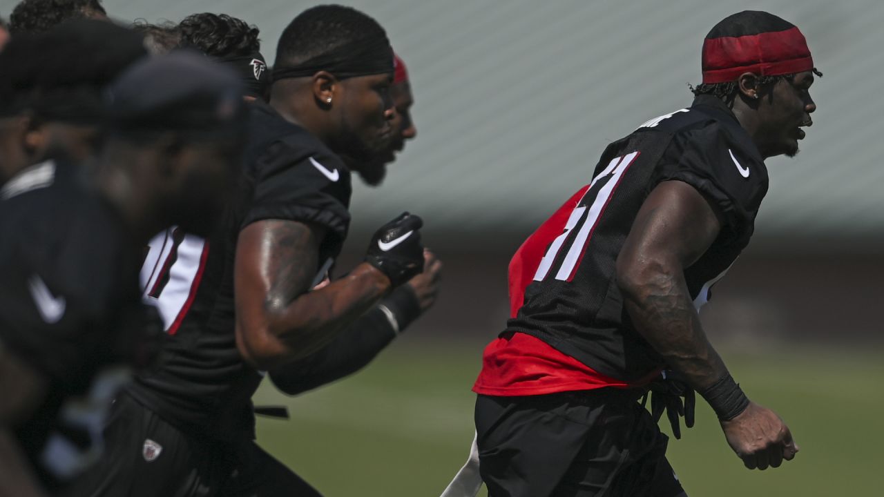 Arthur Blank addresses media at 2023 Atlanta Falcons AT&T Training Camp 