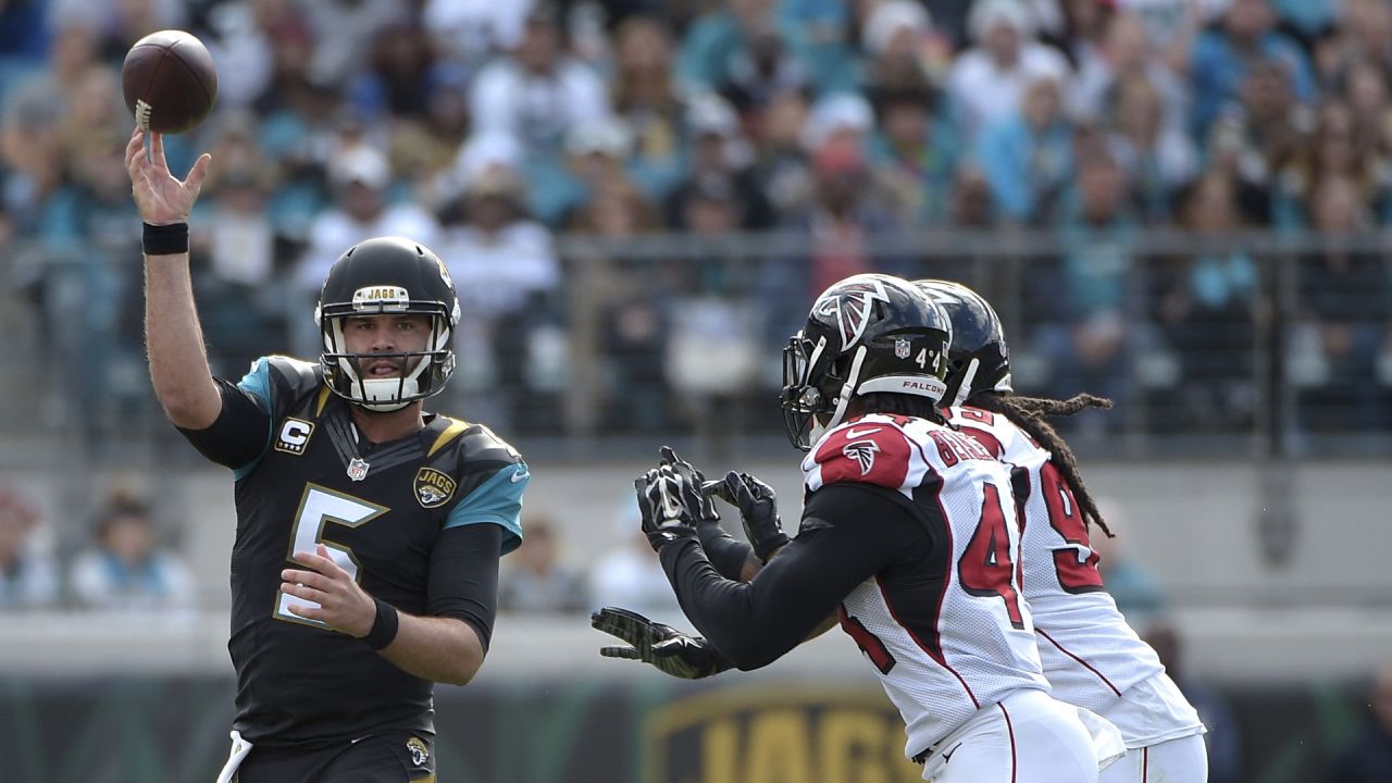 Atlanta Falcons work out former Jaguars QB Blake Bortles