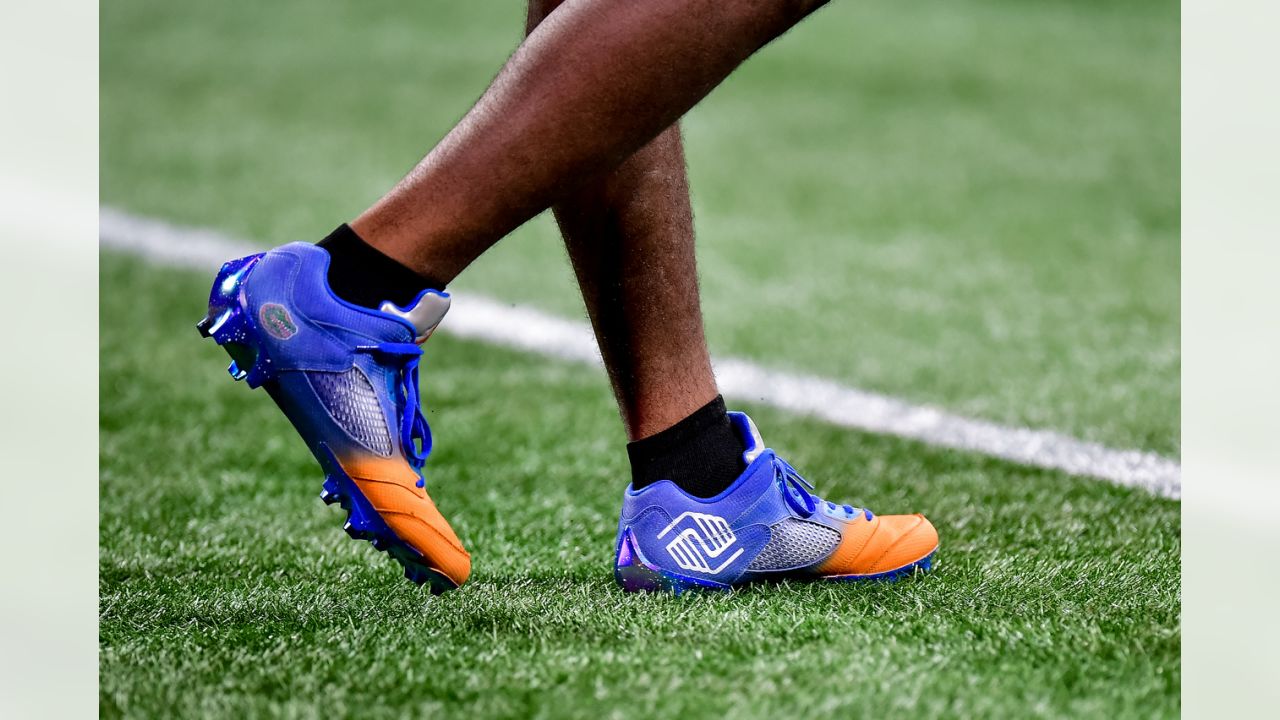 What Pros Wear: Kyle Pitts' Jordan 5 My Cause, My Cleats Cleats