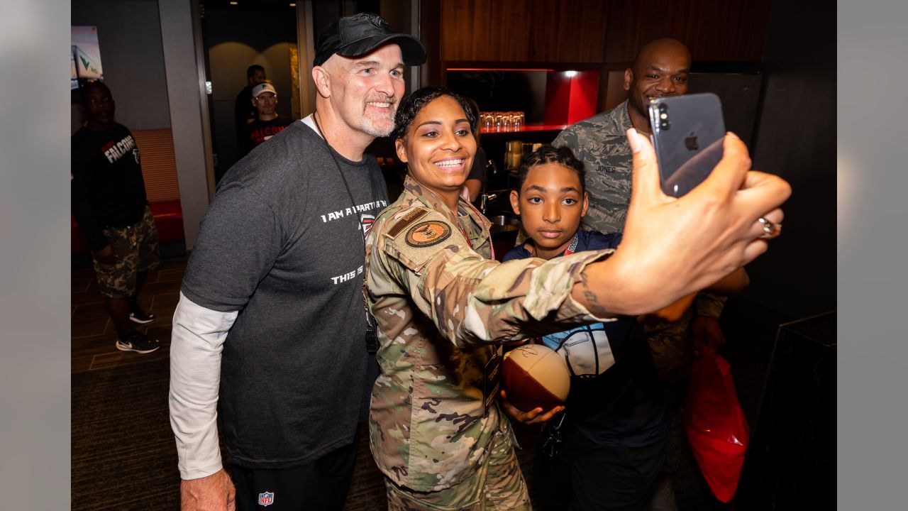 Falcons hosting 2019 Military Appreciation Day at Mercedes-Benz Stadium -  The Falcoholic