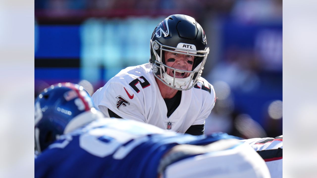 Atlanta Falcons quarterback Matt Ryan throws a pass in the first quarter  against the New York Jets in an NFL pre season game at MetLife Stadium in  East Rutherford, New Jersey on